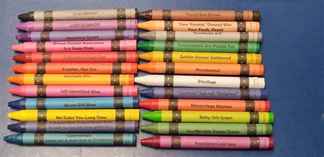 New Crayon Colors for 2020 - Bits and Pieces