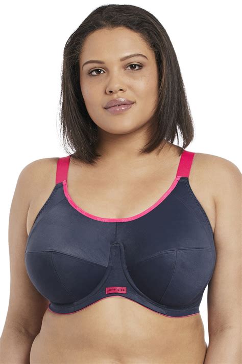 Elomi Elomi Womens Energise Underwire Sports Bra With J Hook G