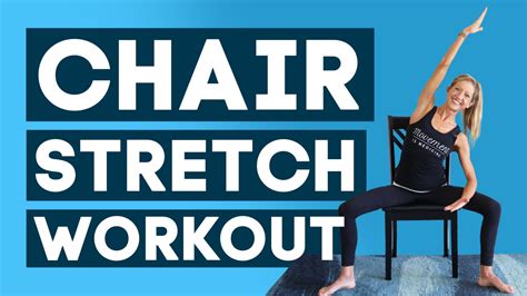 Chair Stretch Workout Recovery Mobility Posture Energy 10 Minutes Caroline Jordan
