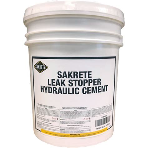 Sakrete® Leak Stopper Hydraulic Cement – TCC Materials