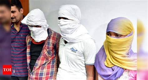 Woman Two Others Arrested For Guards Murder Robbery Noida News Times Of India