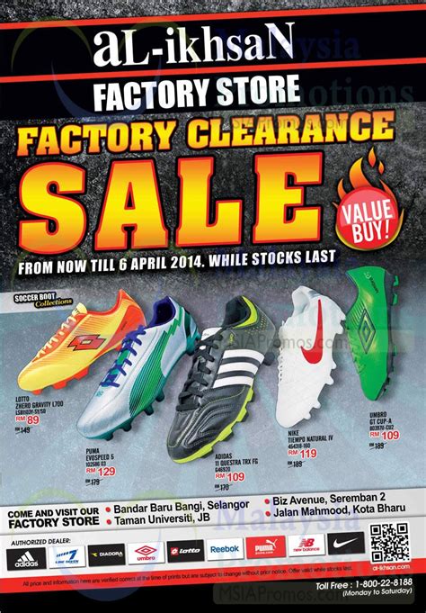 The oneline warehouse sale site is now closed for business. Al-Ikhsan Factory Clearance SALE @ Factory Stores 17 Mar ...