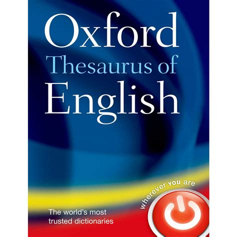 Oxford Thesaurus Of English | Officeworks