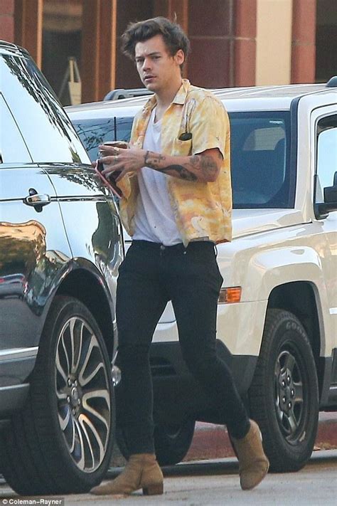 A wide selection of items: Harry Styles Los Angeles November 27, 2016 - Star Style Man