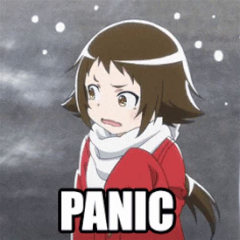 Panic Anime Gif Panic Anime Hysteria Descubrir Y Compartir Gifs
