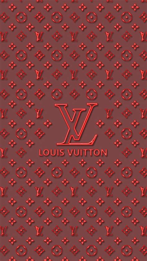Lv, loui vuitton, louis vuitton, logo, symbol, pattern, sign. Download Red Louis Vuitton Wallpaper Gallery