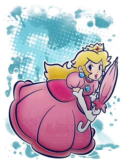 princess peach with her parasol by ~saladbowl on deviantart princess peach peach art mario art