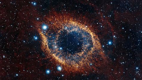 Helix Nebula Space Stars Explosion Brilliance Wallpaper Space