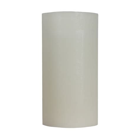 8x16 Ivory Round Led Extra Large Flameless Pillar Candles