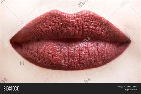 Sexy Lips Brown Lip Image And Photo Free Trial Bigstock