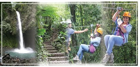 Fortuna Waterfall Canopy Tour Lunch Arenal Canopy Tour Best Zip