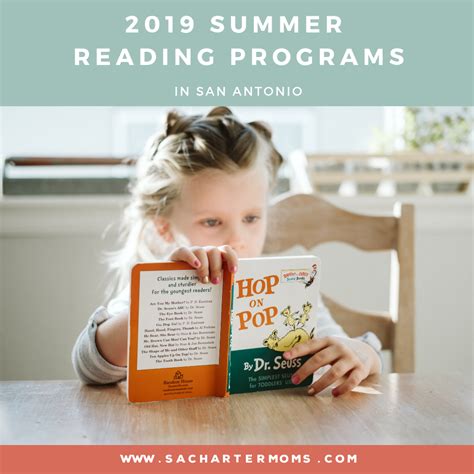 Summer Reading Program San Antonio San Antonio Charter Moms