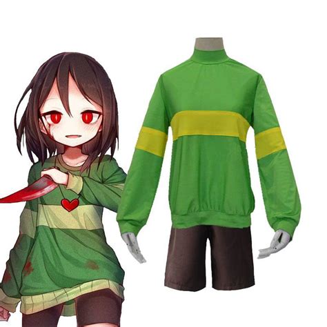 Undertale Chara Cosplay Costume 6 Xxl 4999 The Mad Shop