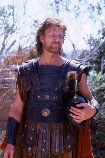 Odysseus Troy Portrayed By Sean Bean Troy Movie Troy Film Sean Bean Troy