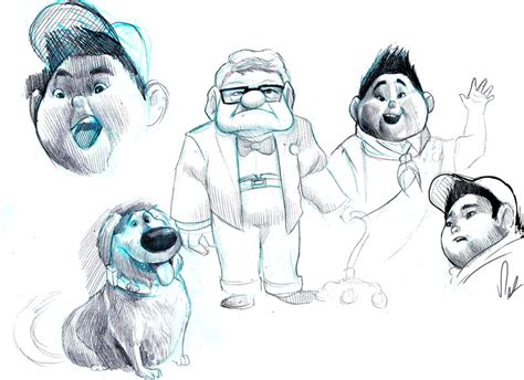 Pixar Sketches By Illustropencil On Deviantart