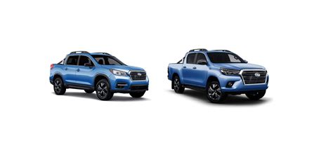 Subaru Hilux And Subaru Ascent Pickup Truck Rendered Autoevolution