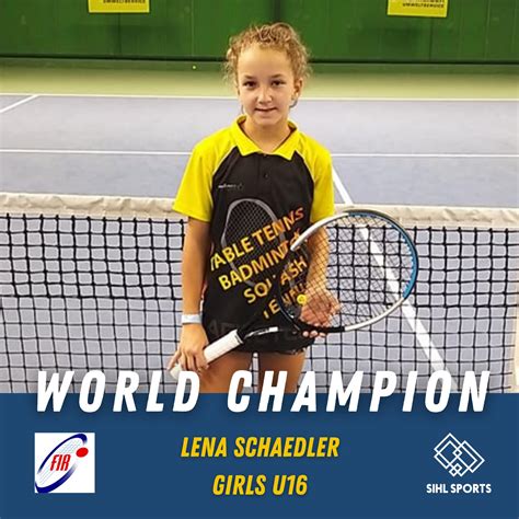 Racketlon 🇩🇪🏆 Girls U16 World Champion Lena Schaedler