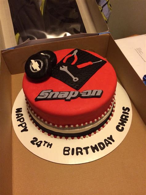 I rounded up a list of 10 fun ideas your family can do together to gi. Snap on tools cake I designed! | Mechanics birthday cake ...