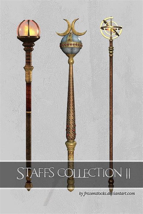Five Different Types Of Street Lamps With The Caption Staffs Collection Ii