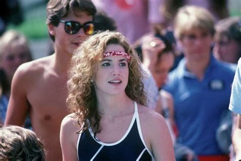 Melissa Gilbert 1982 Photo Competing In 80s Headband On Abcs