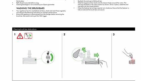 Dyson V6 Absolute Operating Instructions Manual 1003033