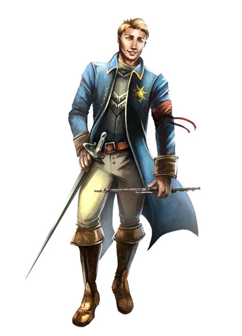 Male Human Bard Fantasy Heroes Concept Art Characters