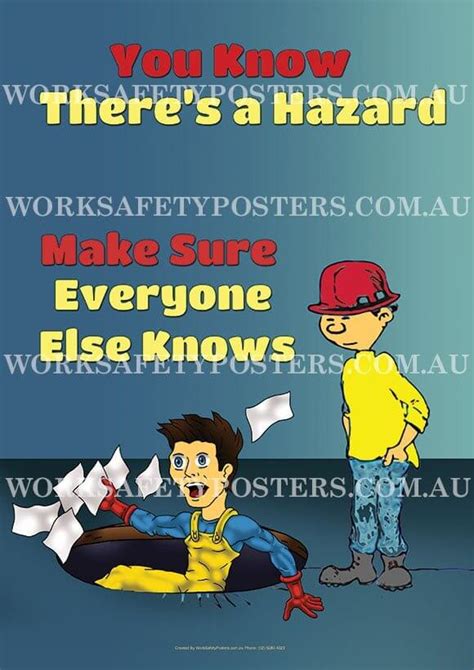 Report Hazards In The Workplace Posters Safety Posters