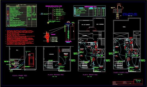 Map Of Electrical Installations Dwg Block For Autocad Designs Cad