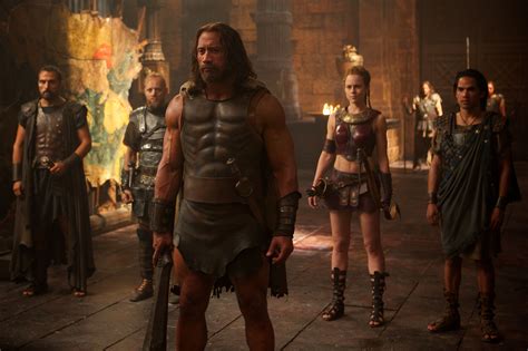 Hercules Images Dwayne Johnson Battles A Lion A Giant Boar And Puny