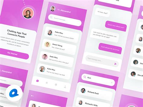 Chatting App Ui Uplabs