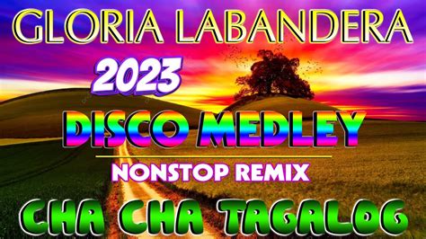 🇵🇭 🍀[ new ] gloria labandera 2023💟 tagalog cha cha nonstop remix cha cha disco medey💥 youtube