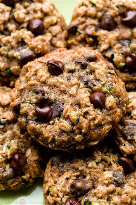 Zucchini Oatmeal Chocolate Chip Cookies GayleH Copy Me That