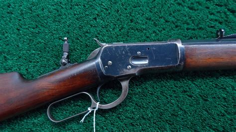 W Winchester Model Lever Action Rifle In Caliber M