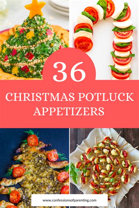 36 Christmas Potluck Appetizers Youll Love