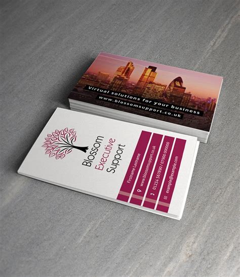 Digital business cards can be created on an iphone, ipad, android, or. Business cards for a virtual PA business - Primary Image