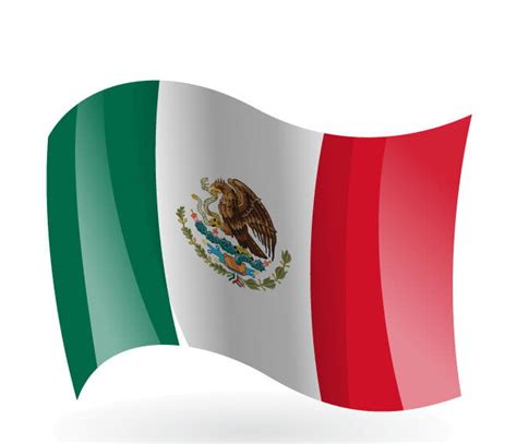 Mexican Waving Flag Ai Eps Vector Uidownload