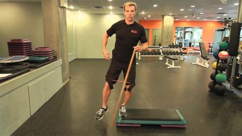 Single Leg Squat Step Down Personal Training Youtube
