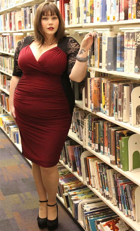 Gorgeous Amber McCulloch Of The Blog Style Plus Curves Is Channeling Her Inner Sexy Librarian