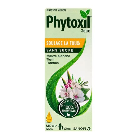 SANOFI Phytoxil Sans Sucre Sirop Toux Ml Prix