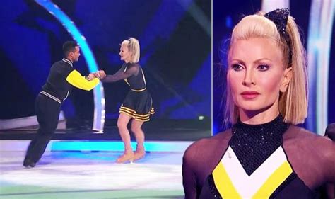 Caprice Bourret Dancing On Ice Stars Body Language Revealed After Split From Hamish Express