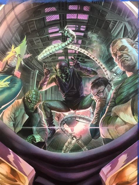 The Sinister Six By Alex Ross Rspiderman