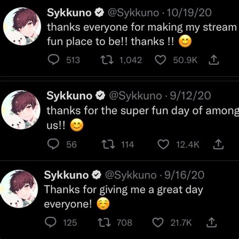 prairie shrimp🌱🍞 on twitter rt sykcomfy remember when sykkuno used to tweet to thank us