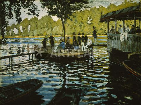 Monet La Grenouillère Painting Picture Art Prints And Posters By