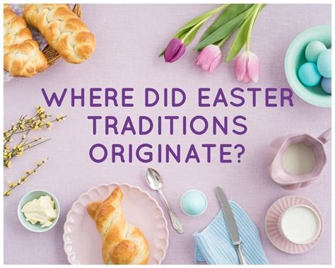 Where Did Easter Traditions Originate Just A Pinch