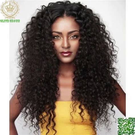 Natural Women Deep Curly Hair Wigs Rs 25000piece Excellent Hair