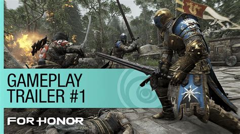 For Honor Multiplayer Gameplay Trailer 1 E3 2015 US YouTube