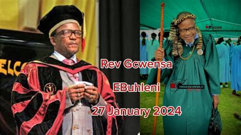 Rev Gcwensa Ebuhleni Bamanazaretha 29 January 2024 Shembe Unyazi