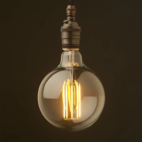 Edison Style Light Bulb E Bronze Pendant