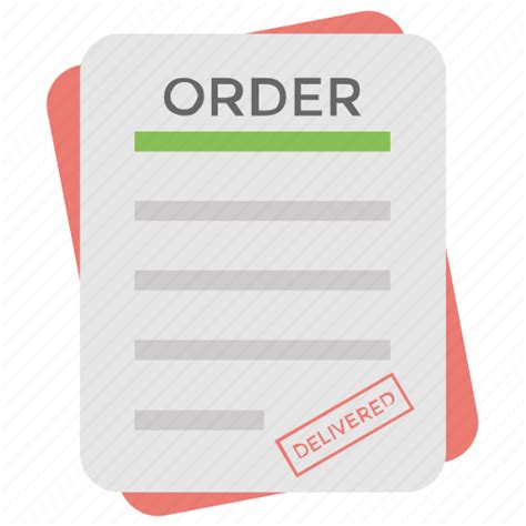 Purchase Order Icon Png