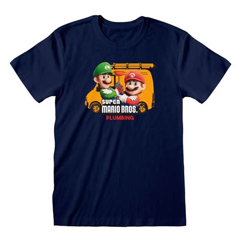 Super Mario Plumbing Majica Glazbena Knjižara Rockmark